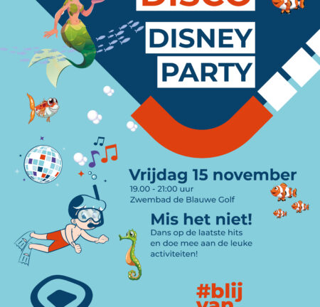 Disney Party – AquaDisco – de Blauwe Golf